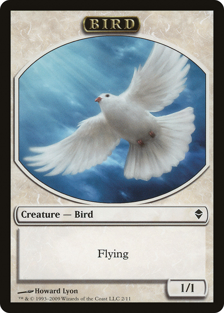 {T} Bird Token [Zendikar Tokens][TZEN 002]