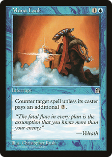 {C} Mana Leak [Stronghold][STH 036]