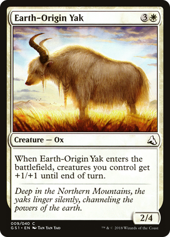 {C} Earth-Origin Yak [Global Series Jiang Yanggu & Mu Yanling][GS1 009]