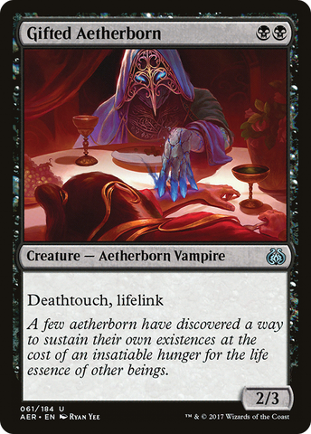 {C} Gifted Aetherborn [Aether Revolt][AER 061]