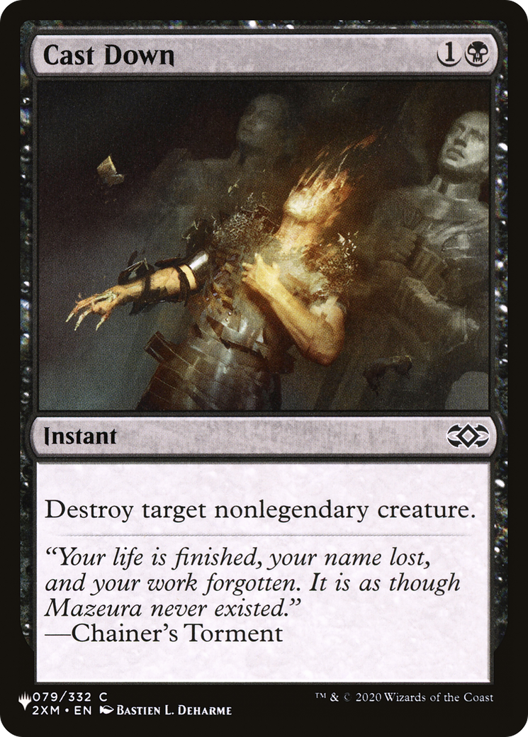 Cast Down (2XM) [LIST 079/332]