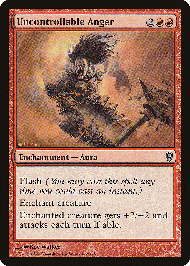 {C} Uncontrollable Anger [Conspiracy][CNS 155]