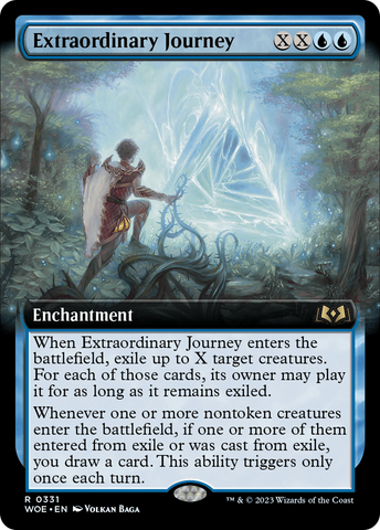{@R} Extraordinary Journey (Extended Art) [Wilds of Eldraine][WOE 331]