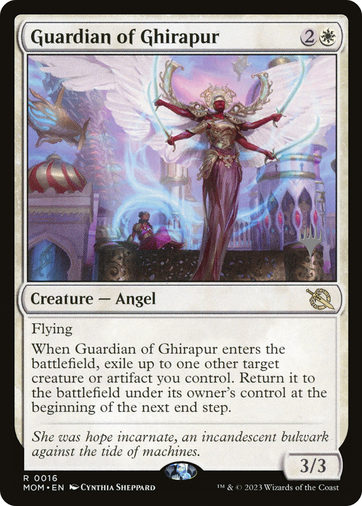 {R} Guardian of Ghirapur (Promo Pack) [March of the Machine Promos][PP MOM 016]