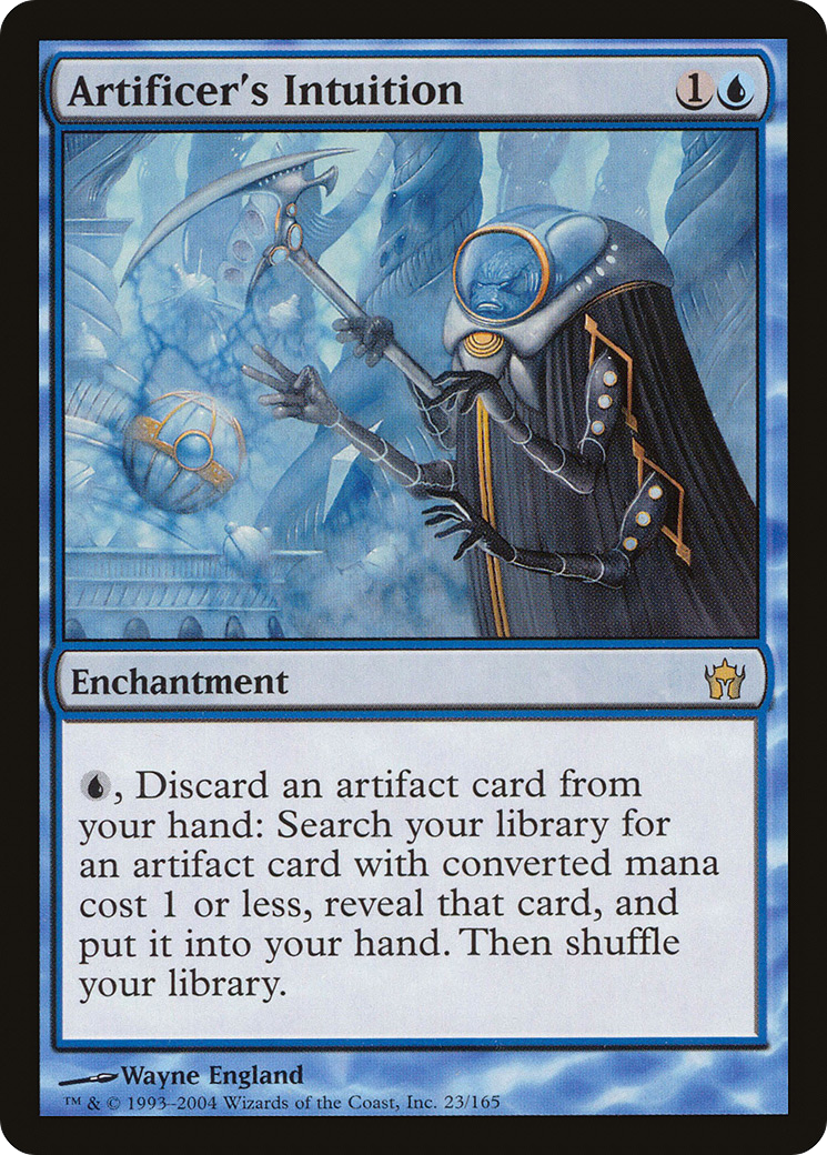 {R} Artificer's Intuition [Fifth Dawn][5DN 023]