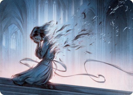 {A} Fading Hope Art Card [Innistrad: Midnight Hunt Art Series][AMID 023]