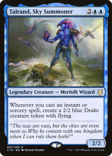 {R} Talrand, Sky Summoner [Commander 2019][C19 097] - Misty Mountain Games