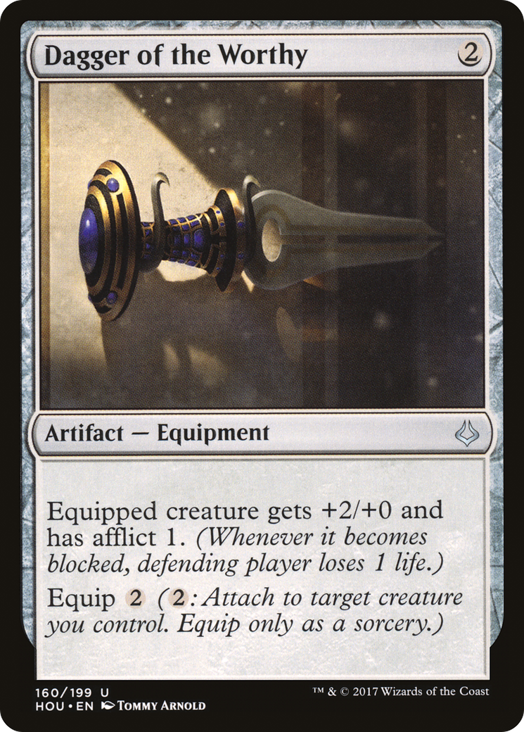 {C} Dagger of the Worthy [Hour of Devastation][HOU 160]