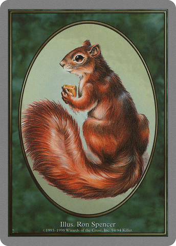 {T} Squirrel Token [Unglued Tokens][TUGL 006]