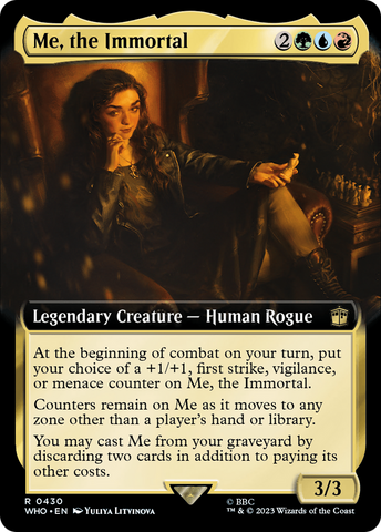 {R} Me, the Immortal (Extended Art) [Doctor Who][WHO 430]