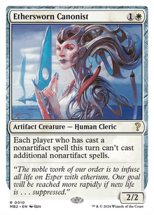 {R} Ethersworn Canonist (White Border) [Mystery Booster 2][MB2 010]