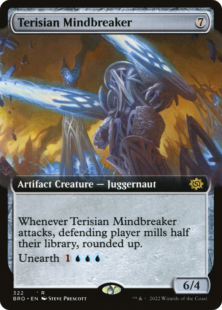 {R} Terisian Mindbreaker (Extended Art) [The Brothers' War][BRO 322]