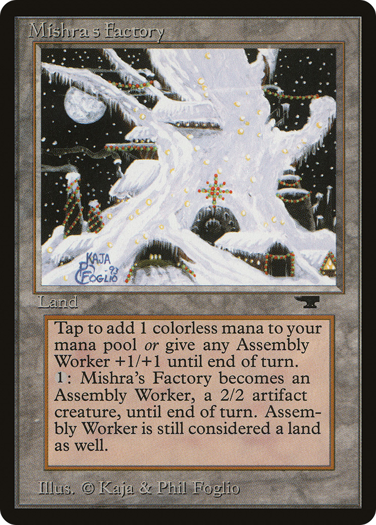{R} Mishra's Factory (Winter) [Antiquities][ATQ 80D] - Misty Mountain Games