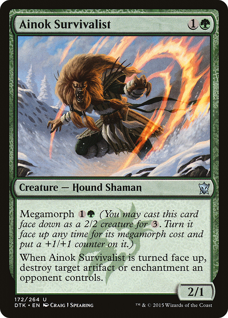 {C} Ainok Survivalist [Dragons of Tarkir][DTK 172]