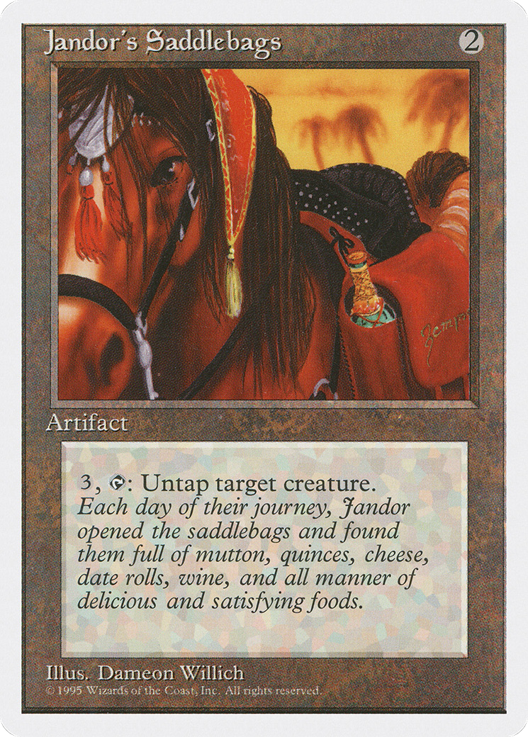 {R} Jandor's Saddlebags [Fourth Edition][4ED 330]