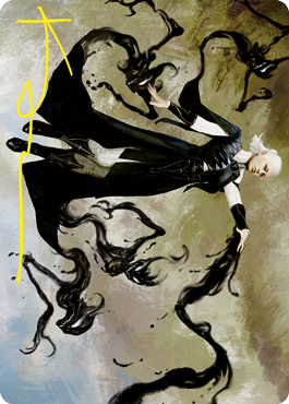 {A} Shadewing Laureate Art Card (Gold-Stamped Signature) [Strixhaven: School of Mages Art Series][GS ASTX 040]