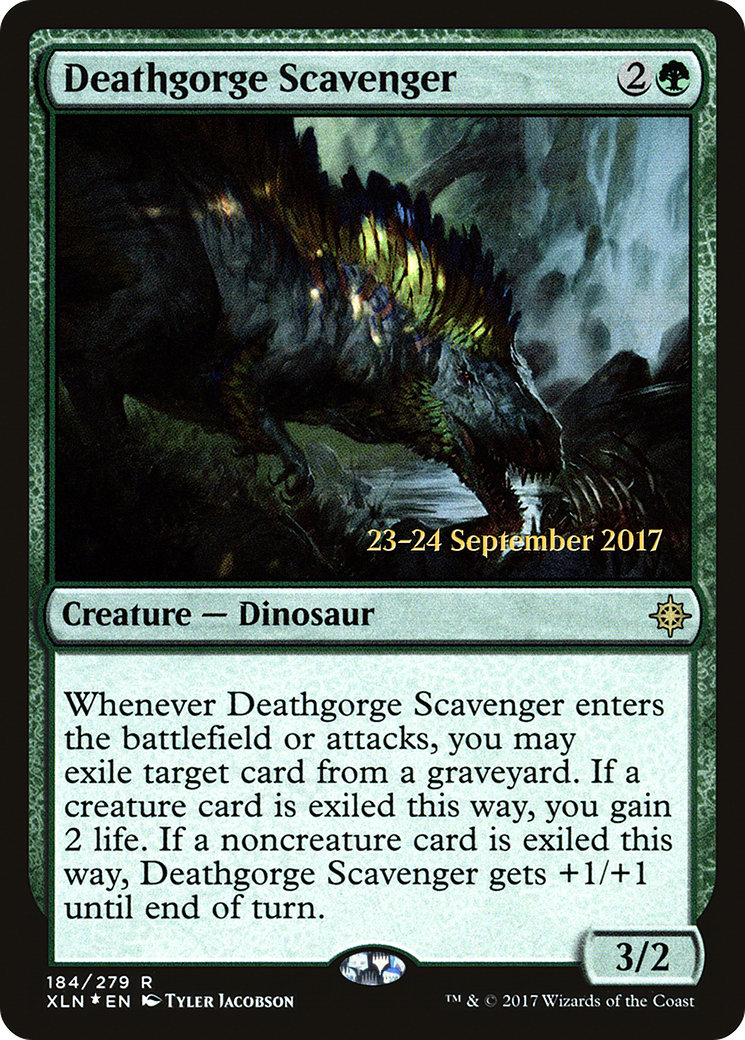 {R} Deathgorge Scavenger [Ixalan Prerelease Promos][PR XLN 184]