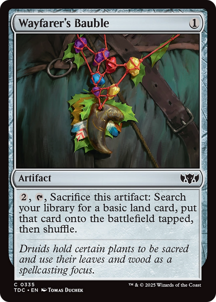 {C} Wayfarer's Bauble [Tarkir: Dragonstorm Commander][TDC 335]