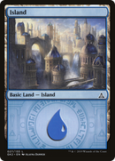 {B}[GK2 027] Island (27) [Ravnica Allegiance Guild Kit]