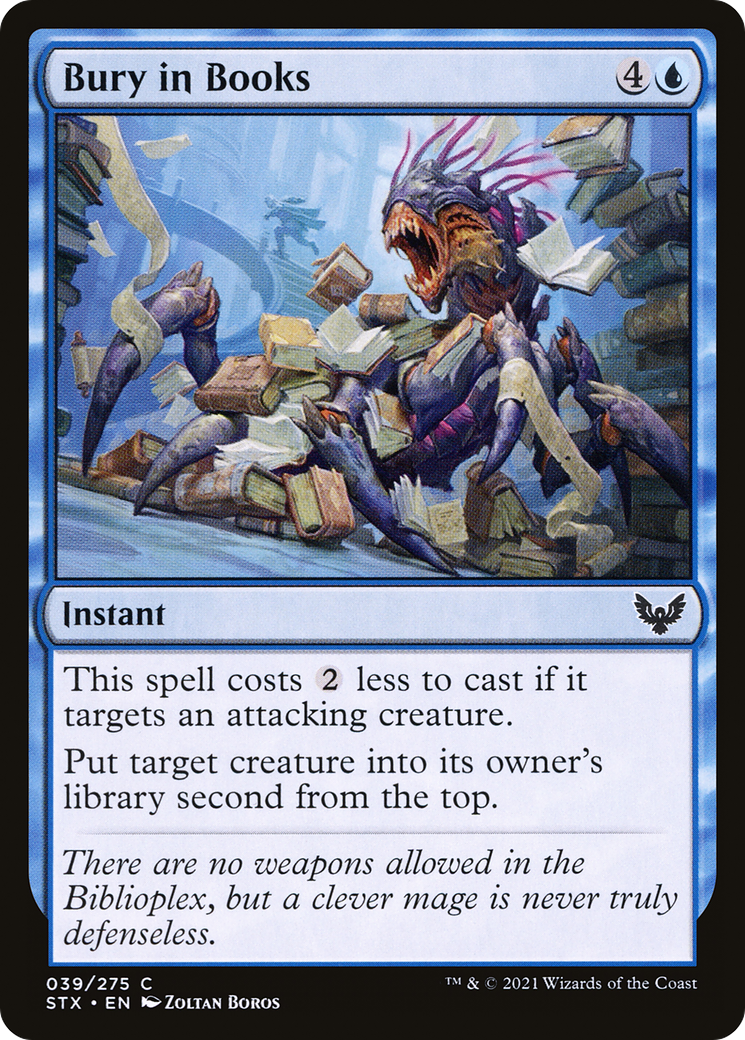 {C} Bury in Books [Strixhaven: School of Mages][STX 039]