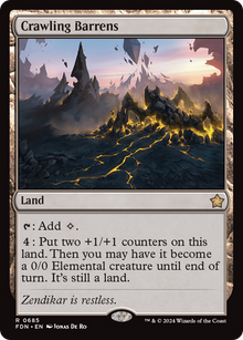 {@R} Crawling Barrens [Foundations][FDN 685]