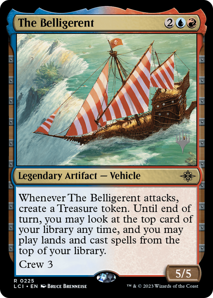 {@R} The Belligerent (Promo Pack) [The Lost Caverns of Ixalan Promos][PP LCI 225]