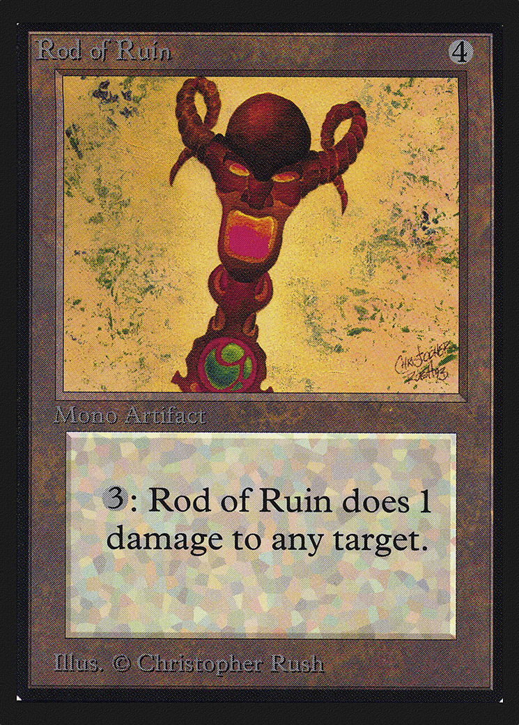 {C} Rod of Ruin [CollectorsÃ¢Â€Â™ Edition][GB CED 269]