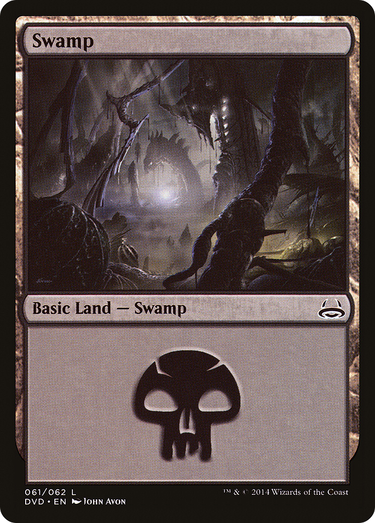 {B}[DVD 061] Swamp (61) (Divine vs. Demonic) [Duel Decks Anthology]