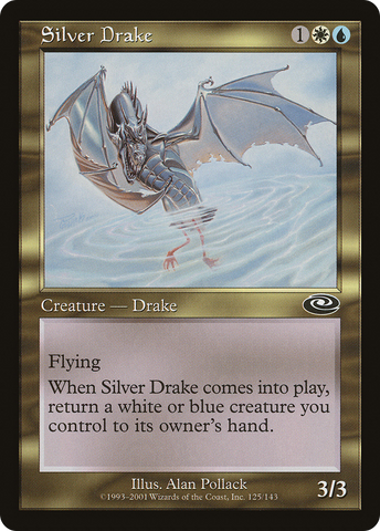{C} Silver Drake [Planeshift][PLS 125]