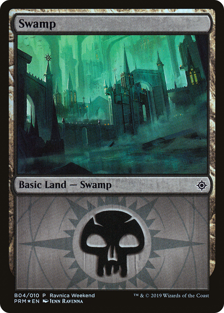 {B}[PA PRM B04] Swamp (B04) [Ravnica Allegiance Guild Kit]