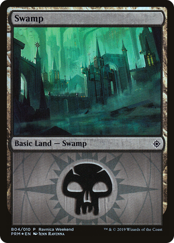 {B}[PA PRM B04] Swamp (B04) [Ravnica Allegiance Guild Kit]