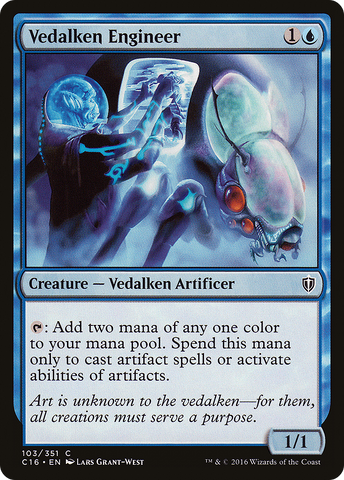 {C} Vedalken Engineer [Commander 2016][C16 103]