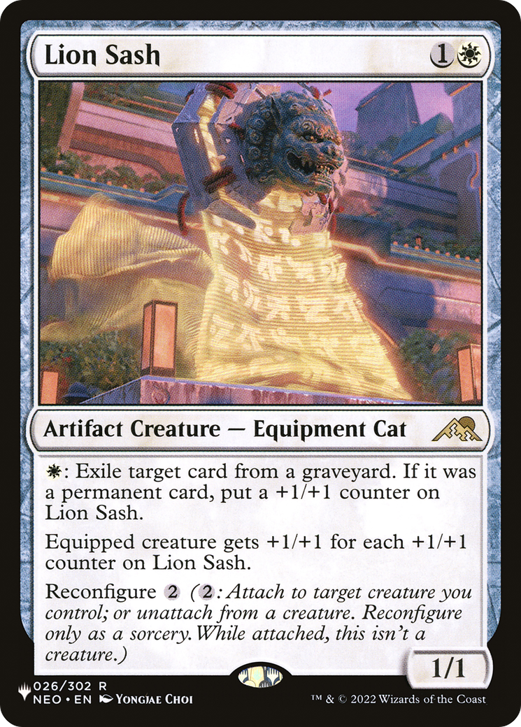 Lion Sash [LIST 026/302]