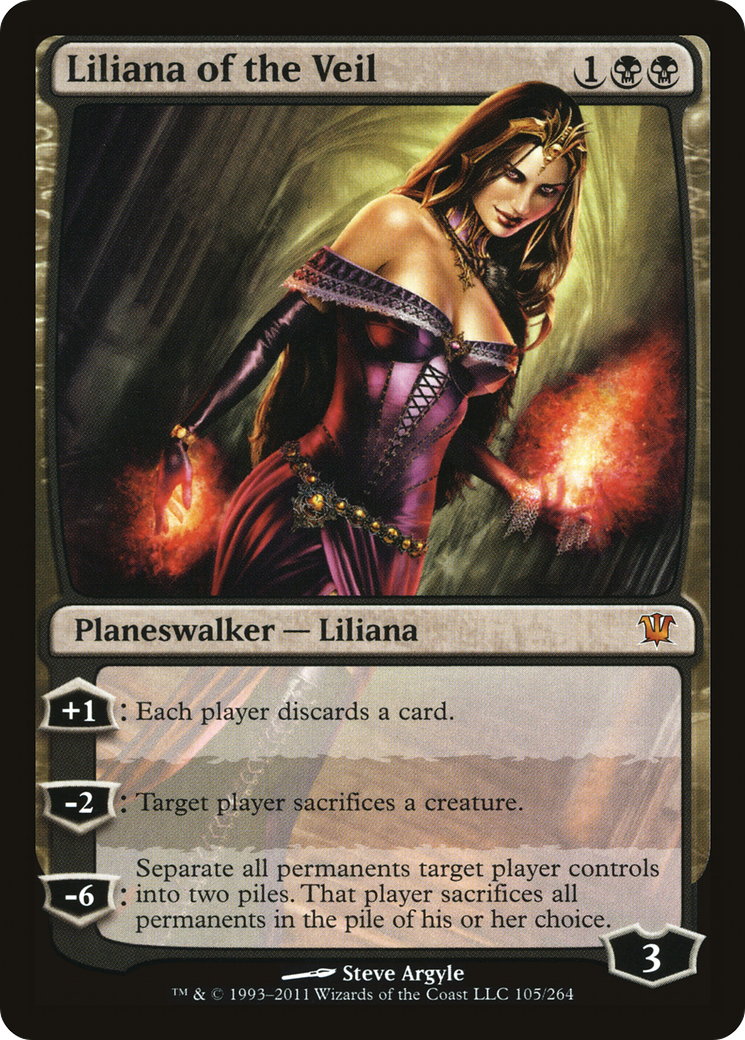 {R} Liliana of the Veil [Innistrad][ISD 105] - Misty Mountain Games