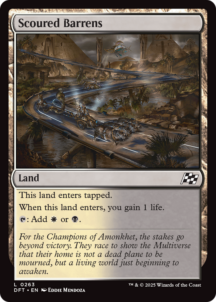 {@C} Scoured Barrens [Aetherdrift][DFT 263]