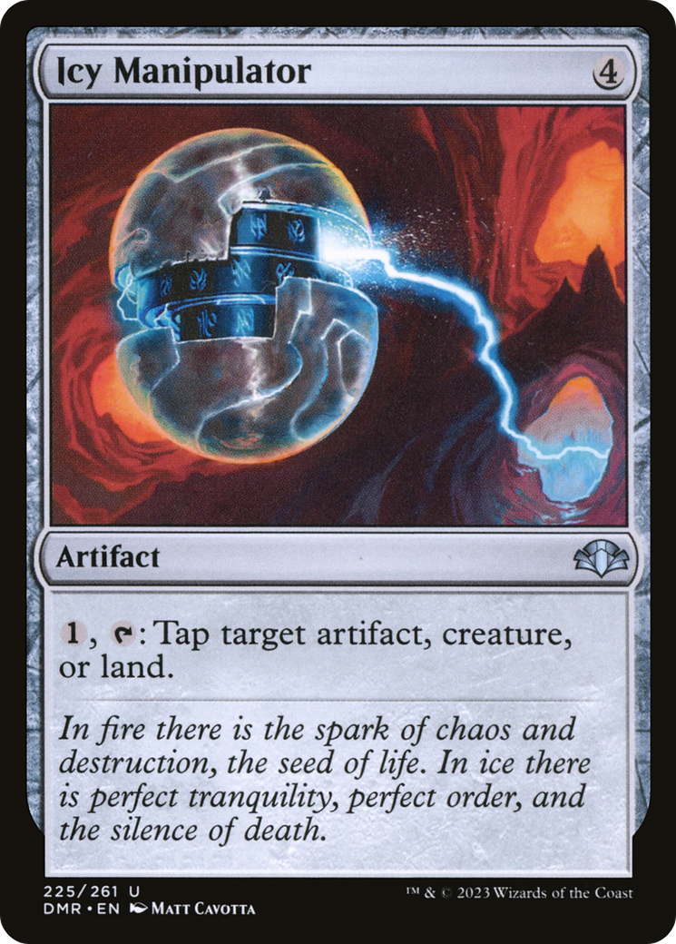 {C} Icy Manipulator [Dominaria Remastered][DMR 225]