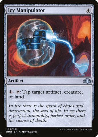 {C} Icy Manipulator [Dominaria Remastered][DMR 225]