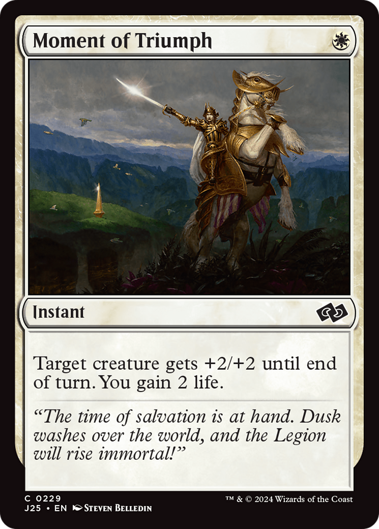 {C} Moment of Triumph [Foundations Jumpstart][J25 229]