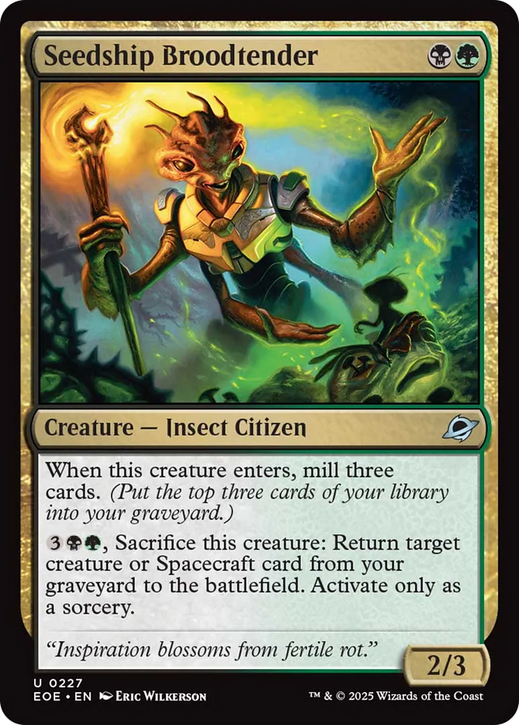 {@@ EOE C} Seedship Broodtender [Edge of Eternities][EOE 227]