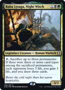 {R} Baba Lysaga, Night Witch [Commander Legends: Battle for Baldur's Gate Prerelease Promos][PR CLB 266]