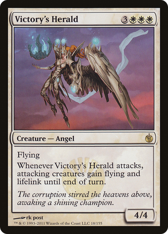 {R} Victory's Herald [Mirrodin Besieged][MBS 018]