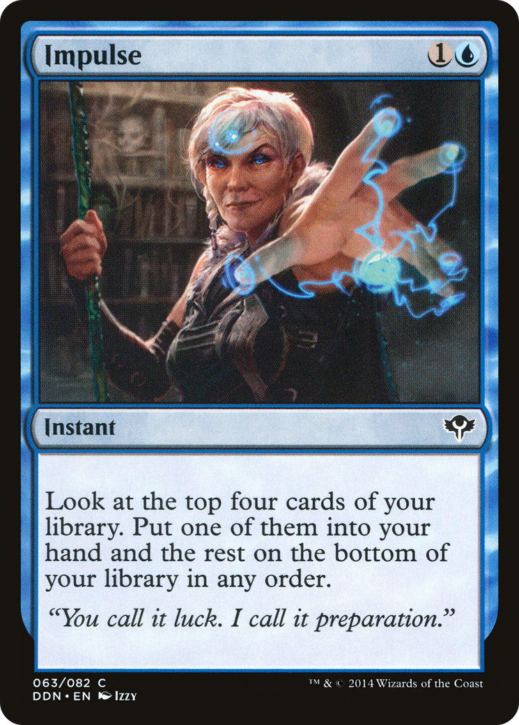{C} Impulse [Duel Decks: Speed vs. Cunning][DDN 063]
