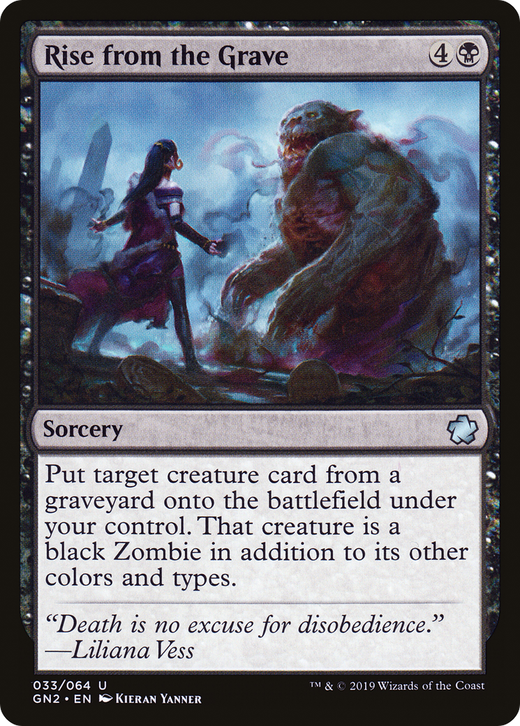 {C} Rise from the Grave [Game Night 2019][GN2 033]