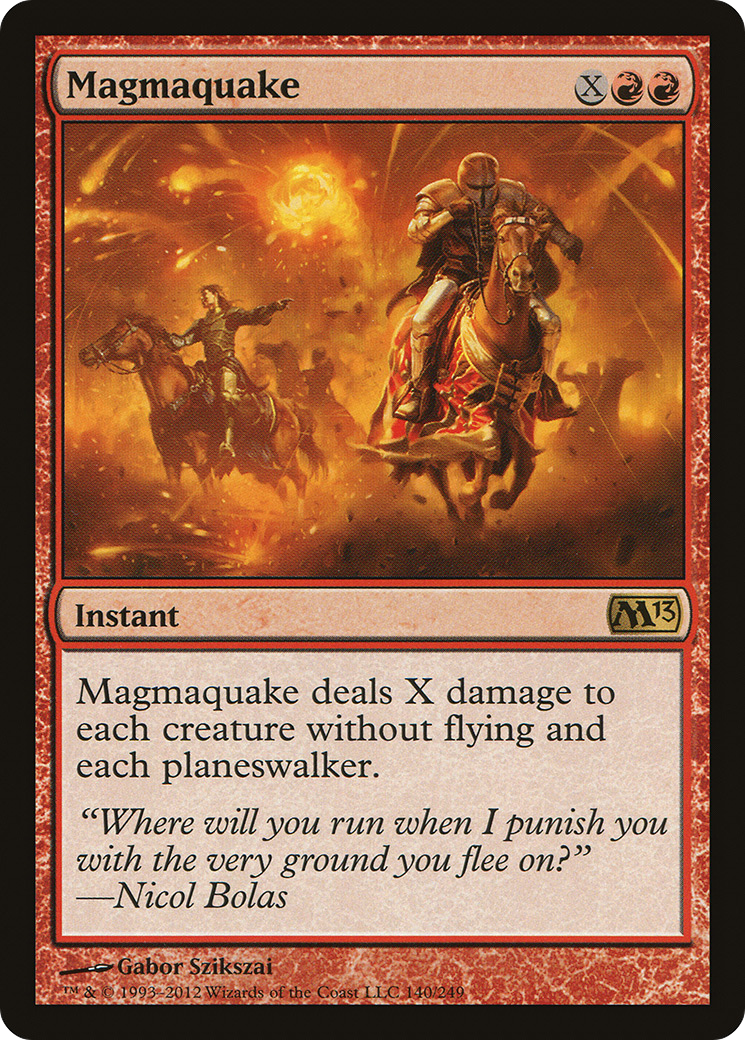 {R} Magmaquake [Magic 2013][M13 140]