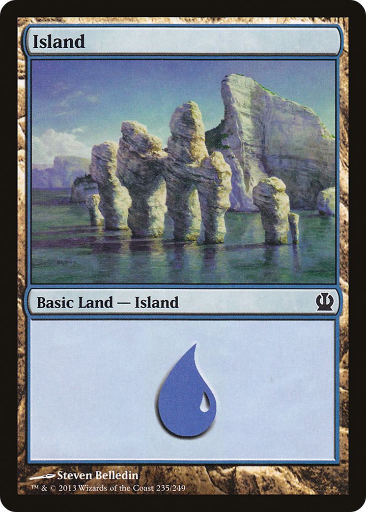 {B}[THS 235] Island (235) [Theros]