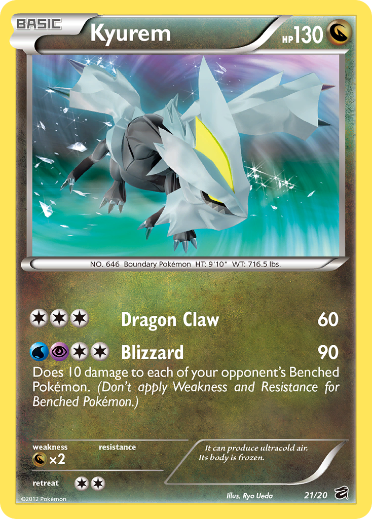 [PKM-R] Kyurem (21/20) [Black & White: Dragon Vault]
