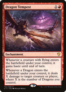 {R} Dragon Tempest [Commander 2017][C17 134] - Misty Mountain Games