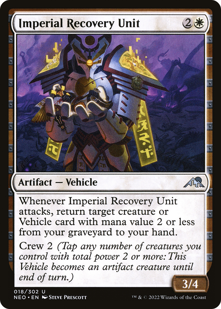 {C} Imperial Recovery Unit [Kamigawa: Neon Dynasty][NEO 018]