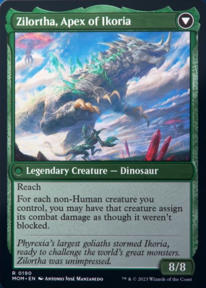 {R} Invasion of Ikoria // Zilortha, Apex of Ikoria [March of the Machine][MOM 190]