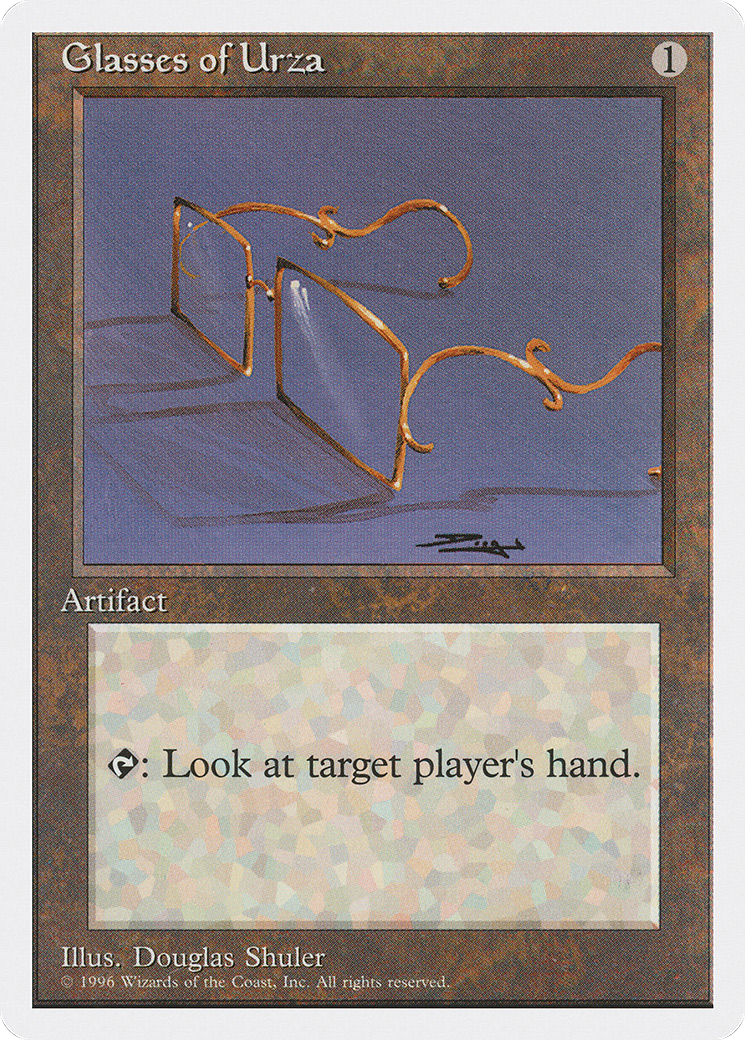 {C} Glasses of Urza [Introductory Two-Player Set][ITP 050]